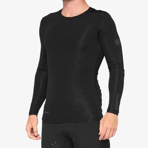 100% R-Core Concept Jersey LS - Black (2024) - front